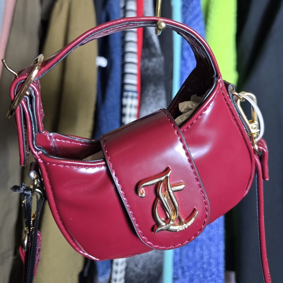 Juicy Couture-Overstated Juicy Mini Bag With Handles NWT - Picture 7 of 11